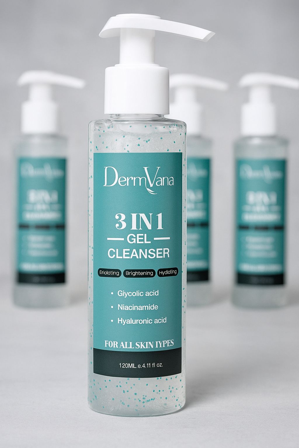 Dermvana 3-in-1 Gel Cleanser
