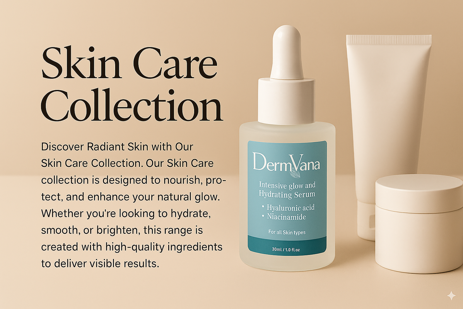 Dermvana skin care collectionserum dermvana hydrating serum