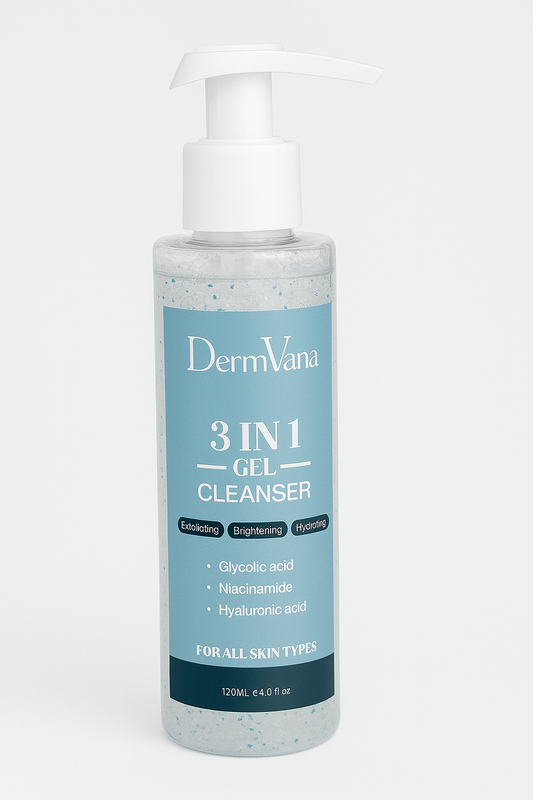 Dermvana 3-in-1 Gel Cleanser